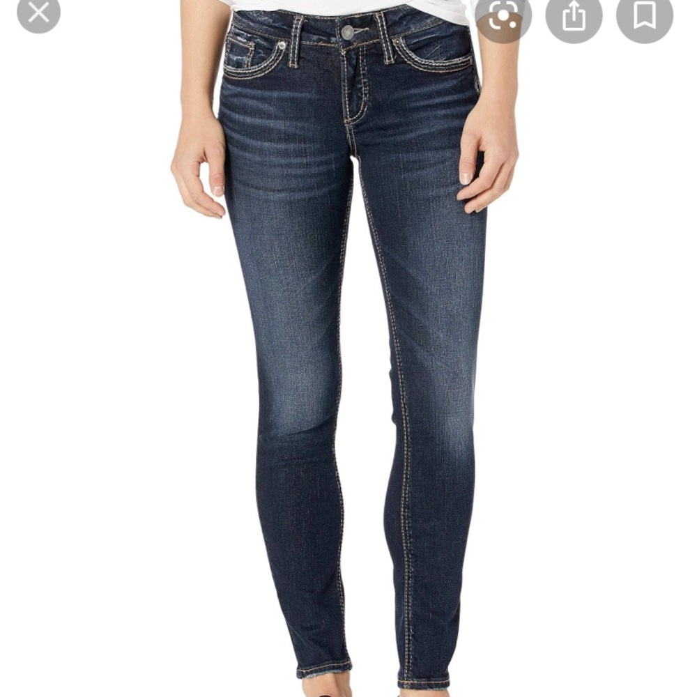 NWT Dark Wash Silver Jeans